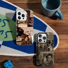 Funda para de Johnny Depp 17 16 15 14 13 12 11 Pro Max Plus Compatible Color Resistente a Impactos Cubierta Trasera Plateada - Z8 - Ver 1