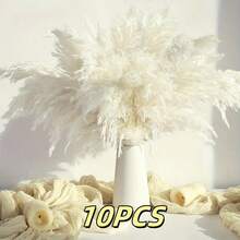 20/30 piezas Ramo de Hierba de las Pampas Seca, Flores Blancas, Ramo de Estilo Bohemio para Decoración del Hogar, Flores Secas de Junco, Decoración de Habitación, Decoración del Hogar, Decoración de Dormitorio, Decoración de Boda, Suministros de Boda, Decoración de Oficina, Decoración de Cafetería, Regalo del Día de San Valentín | Halloween, Navidad, Decoraciones Navideñas, Decoración de Habitación, Decoración de Dormitorio, Regalo