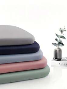 1PC Memory Foam Cushion - 10-Hour Long-Lasting Support, Slow Rebound & Anti-Sagging Design - Ideal For Long-Distance Driving, Office Chairs & Prolonged Sitting Users Chair Cushion Seat Cushion Office Supplies Chair Pillow Gaming Chair Desk Accessories - Multicolor - View 7