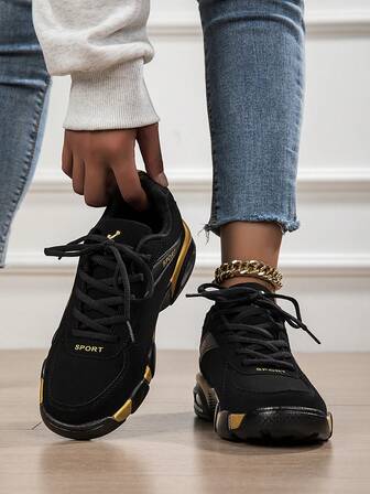 Women's Elegant Retro Versatile Classic Lace-Up Casual Sneakers - Outdoor Running Shoes - Fitness Training Shoes - Unisex - Suitable For All Seasons, Casual Outdoor Walking And Daily Wear - Comfortable Affordable Student Shoes