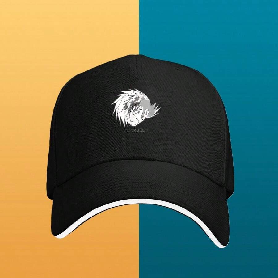 Men Baseball Cap - Black - View 1