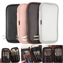 Mini Beauty Cosmetic Case Makeup Brush Box Organizer Artist Multi Functional Cosmetic Zipper Bag For Travel & Home Makeup Bag Make Up Bag Makeup Pouch Cosmetic Bag Toiletry Bag Wash Bag Travel Essential Cruise Essentials Vacation Essentials For Men Women