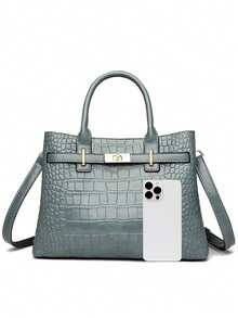 2025 高品质软皮单肩斜挎包，女士奢华软皮手提包，女士设计师单肩包 - 綠色 - 查看 7