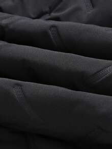 1pc Women's Thermal Lined Thermal Sweatpants, Warm Casual Straight Leg Pants, Fashion Versatile Long Pants For Winter - Black - View 7