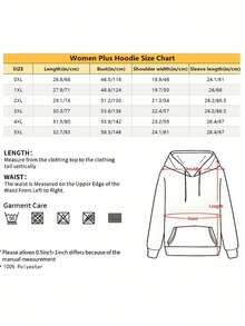 Women Hoodie Christmas Ice Cream Number 67 Print Sweatshirt Top Casual Wear Comfortable Fabric Perfect As Gift - 黑色 - 查看 6