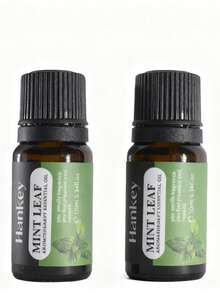Invigorating Mint Duo | 2 X Pure Mint Essential Oils - For Energy & Focus - 青碧色 - 查看 3