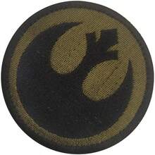 Parche de Primera Orden con emblema bordado para coser en la manga o hombro diseño clon oscuro del lado Sith del Imperio Galactico simbolo de la Alianza Rebelde de la Galaxia ideal para aplicaciones en prendas de vestir y accesorios tematicos de universo - color1 - Ver 4