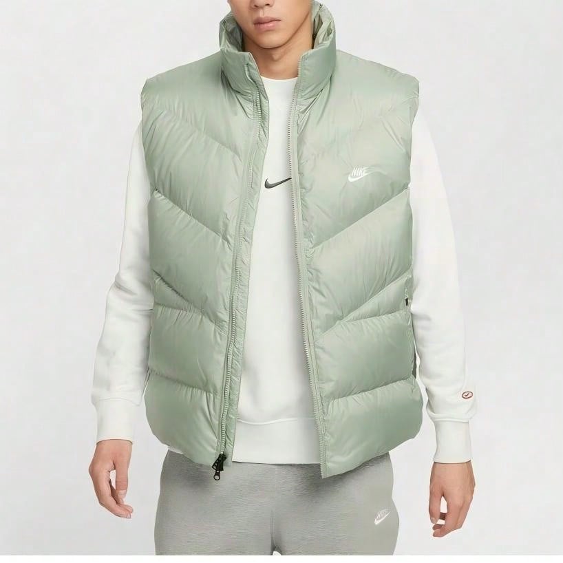 Nike Chaleco acolchado para hombre AS M NK WINDRUNNER STMNT HV2721-370 - Verde - Ver 1