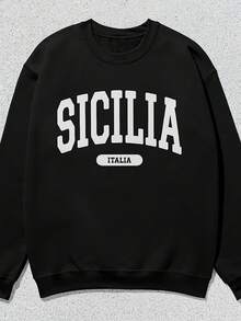 Sicilia Sweatshirt Italia Collegiate Crewneck Sweater Uni - 款式8 - 查看 1
