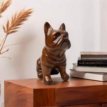 Bulldog Figurine - Resin Dog Sculpture For Home & Shop Decor, Perfect And New Year Gift Birthday Gifts Graduation
