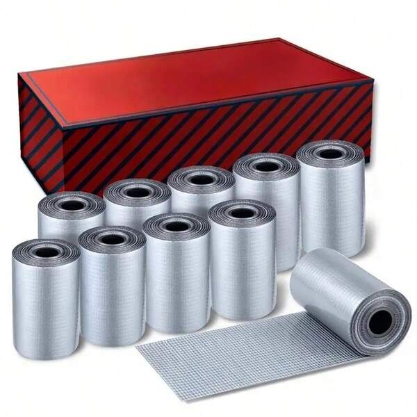 YITAPE 1 Pack = 5 Rolls Heavy Duty Pocket Duct Tape, Suitable For Outdoor Camping Emergency Repair, Outdoor Camping Hunting Expedition, Mini Tape