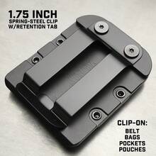 DriverMaster ClipOn Tool Belt Drill Holder Simple Hook Holster For Cordless Drill Impact Nailer Tape Measure Or Any Tools With Hanger Clips