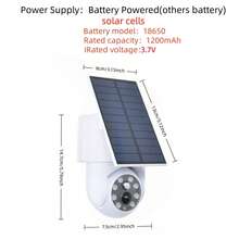 Lampes solaires d'extérieur, éclairage de sécurité extérieur, détecteurs de mouvement intelligents, fausse caméra de surveillance, éclairages d'allée, éclairages de patio, appliques murales, antivol. Étanchéité IP64, fausse caméra, fausse surveillance, sans câblage, fausse tête de surveillance, fausse surveillance, usage domestique.