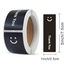 120张极简主义感谢贴纸，可用于礼品包装封口、婚礼、信封和邀请函。 - 彩色 - 查看 8