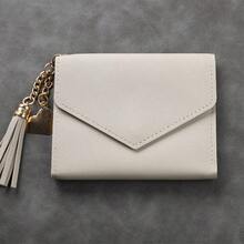 Mini Tassel Wallet Women Fashion Female Short Mini Wallets Korean Students Lovely Female For Women Wallet Purse Wallet Small Wallet - Multicolor - View 16