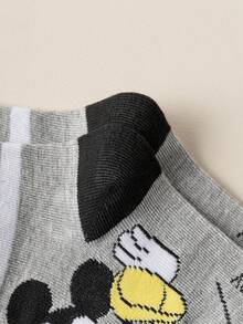 Disney 10/5 正品米奇卡通儿童袜子，新年礼物袜，男童冬季袜子，米奇卡通圣诞新年动画袜，男童袜子，家居袜，创意礼物袜，儿童袜子，适合学生/成人作为礼物和日常穿着 - 彩色 - 查看 11