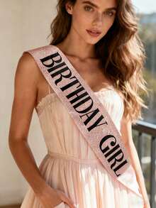 Birthday Sash, Women's Birthday Sash Suitable For Birthday Party, Birthday Sash Small Gift , Perfect For Birthday Celebrations, Birthday Party