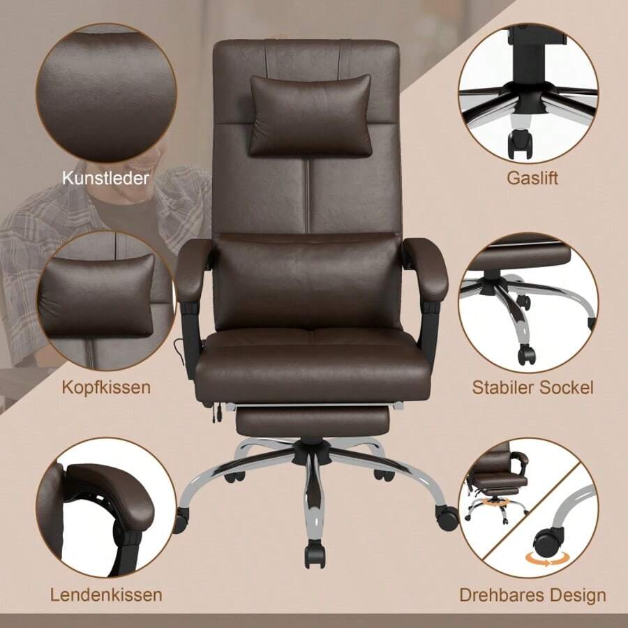 Faszinierend Chefsessel Mit Massagefunktion Bild