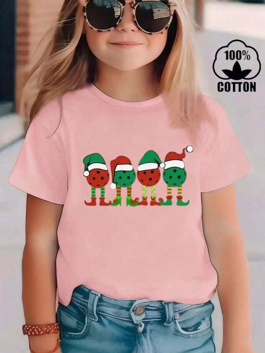 Young Girls T-Shirts - Pink - View 1
