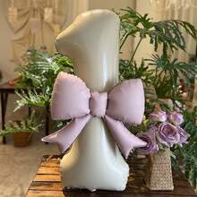 12个/套 40英寸焦糖色铝膜数码气球，饰有大型粉色蝴蝶结，适合装饰生日派对、家庭聚会和户外节日庆典。 - 焦糖色 - 查看 17