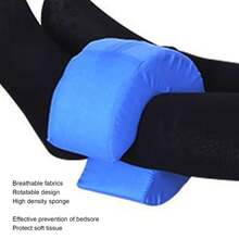 AntiBedsore Cushion Breathable Leg Rest Elevating Pad for Elderly Bedridden Patient - Azul - Ver 7