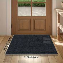 Thảm cửa trước, thảm chào đón chống bẩn, sử dụng trong nhà và ngoài trời, thảm chống trơn trượt, bền và có thể giặt máy, thiết kế mỏng, thích hợp cho cửa sau, sân hiên ngoài trời, hiên nhà, chắc chắn và bền, thảm chào đón thấm hút bùn đất, dùng được cả trong nhà và ngoài trời. - Nhiều màu - Xem 27