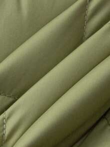 Balabala Boys' And Girls' Down Vest Warm For Autumn/Winter - Army Green - View 12