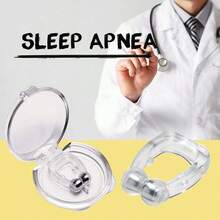 1 pieza | Clip nasal anti ronquidos, alivio de ronquidos, solución para dormir, clip nasal anti ronquidos unisex - silicona y magnético, para una respiración tranquila, ajuste cómodo | Reduce los ronquidos nocturnos, mejora el sueño... Adecuado para viajes y siestas - Multicolor - Ver 1