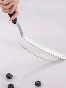 3pcs Cake Scraper Set, Stainless Steel Icing Scraper Set For Cake Smoothing - 6 Inch, 8 Inch, 10 Inch Cake Decorating Tools Back To School