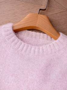 Maglione in mohair da donna - Manica raglan francese, design manica raglan, morbido e confortevole, adatto per autunno/inverno, ottimo regalo per Natale/compleanno