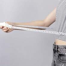 1pcs Automatic Measuring Circumference Ruler Measuring Body Legs Waist Chest Three Circumference Measurement Ruler Multifunctional Portable Soft Ruler For Figure Management, Travel Gift, Easy To Carry