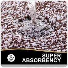 Bathroom Rugs 24x16, Extra Soft And Absorbent Microfiber Bath Mat, Non-Slip, Machine Washable, Quick Dry Shaggy Bath Carpet, Suitable For Bathroom Floor, Tub, Shower (Small, Brown){Inchcolor_nameinch:InchBrownandWhiteinch,Inchsize_nameinch:Inch24\Inchx16\Inchinch} - Nâu và Trắng - Xem 5