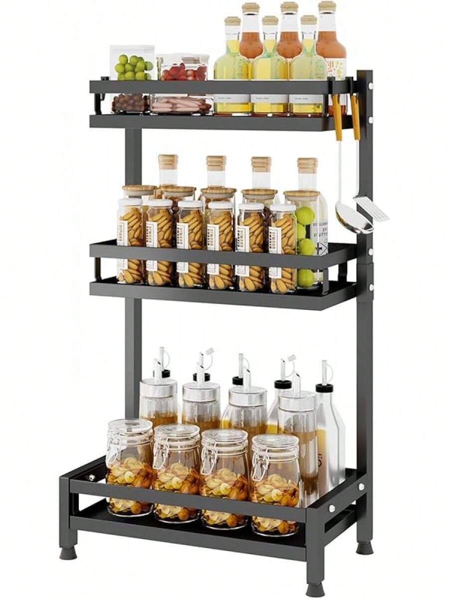 Crockery Cabinet & Kitchen Storage, Storage Racks - 3-stage - View 1