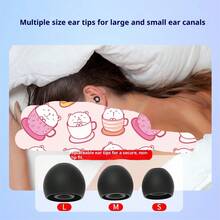 6pcs Silicone Earplugs, 1 Set Of Silicone Earplugs, Including 2 Earplugs And 4 Spare Accessories, Designed For Sleep And Noise Isolation, Gentle On The Ears. Nighttime Noise Reduction Earplugs And Anti-Snoring Noise Isolation, Suitable For Sleeping, Napping, Working, Studying, Back-To-School Gifts, And Christmas Gifts. - Multicolor - View 9
