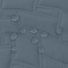 YSTYLE Single-Seater Reclining Armchair Cover, Armchair Cover With Armrests, Single-Seater Armchair Cover With Armrests, Armchair Cover With Elastic Band, Reclining Sofa Cover - Dusty Blue - View 9