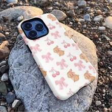 Funda de teléfono con diseño de conejo lindo, de doble capa de protección para teléfonos 17, 17pro Max, 17pro, 17air, 16, 16e, 16 Pro Max, 15, 15plus, 15 Promax, 15 Pro, 14, 14pro, 14 Pro Max, 14 Plus, 13, 13pro Max, 13pro, 11, 12, 12pro, 12 Pro MaxXS, 8 Plus, 7 con diseño brillante, funda de teléfono linda, funda de teléfono con animal, protector de pantalla, cubierta del dispositivo, diseño de conejo lindo, funda elegante, cubierta, carcasa protectora, carcasa de teléfono delgada, protector de teléfono, amantes de los animales, usuarios de teléfonos - Multicolor - Ver 6