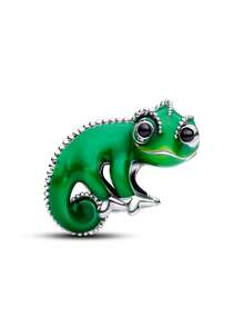 925 纯银卡通动漫绿色神龙护身符串珠，适合原创 DIY 手链，时尚珠宝礼物，适合女性生日派对