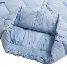 Adidas Women's Stand Collar Down Jacket, Bow Com Down, Comfortable Loose Casual Outerwear KC2612