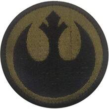 Parche de Primera Orden con emblema bordado para coser en la manga o hombro diseño clon oscuro del lado Sith del Imperio Galactico simbolo de la Alianza Rebelde de la Galaxia ideal para aplicaciones en prendas de vestir y accesorios tematicos de universo - color1 - Ver 6