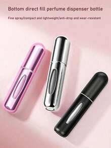 1/3/5 件 5 毫升可再填充香水雾化器喷雾瓶，单包装，闪亮粉色香水瓶喷雾器泵储存容器，适用于旅行、客厅、卧室、浴室家居装饰，4/10/20 件，婚礼、派对、生日、男士礼物、妈妈爸爸朋友、新年、配饰、趣味礼物 - 彩色 - 查看 12
