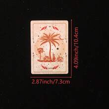 1盒命运玫瑰神谕卡，53张英文卡片，浪漫优雅的玫瑰卡。适合作为圣诞节、新年礼物。 - 乾枯玫瑰色 - 查看 3