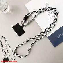 2026 New Year, Valentine's Day, High-Quality Woven Phone Lanyard, Universal Phone Case Strap Holder, Can Be Worn Diagonally, Comes With Cord, Suitable For Women, Can Be Used As Smartphone Keychain, Smartphone Wristband, Keychain, Bag Strap. - Multicolor - View 16