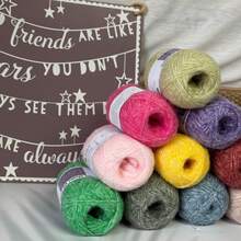 4 Balls 40g Snowflake Color Knitting Yarn [3114], New Autumn/Winter Handmade Knitting Material For Hats, Scarves, Etc., Soft Texture, Non-Shedding, Approx. 40g/Ball, 360m/Ball