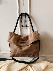 2025 New Large Capacity Crossbody Bag, Tote Handbag, Versatile Casual Shoulder Bag For Work Commute