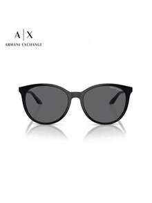 Armani 0AX4140SF 815887 Sunglasses Cat-Eye Gradient Glasses Fashion Design And Versatile Style - Bright Light Gold - View 5