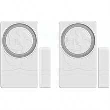 Mengshen Alarmas De Puerta De  para El Hogar, Paquete De 4, Sensor Magnético De Ventana Abierta, Campana De Alerta Antirrobo Antirrobo, 110dB para Cajones De Garaje, Cajas Fuertes - 2 - Ver 13