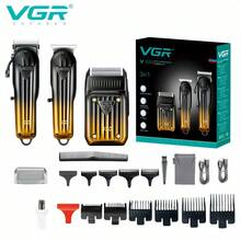 VGR Professional Electric Hair Clipper Set, Adjustable Digital Display, Rechargeable Professional Grooming Clipper Set V-644 - Multicolor - View 11