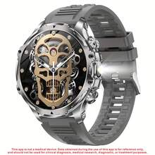 Silbernes + graues Silikonarmband 3