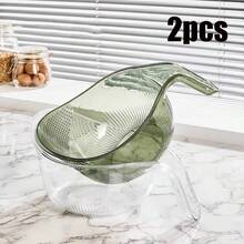 2-In-1 Multifunctional Colander With Handle - Can Be Used As A Vegetable Washer, Rice Washer, Strainer, And Fruit Bowl, Suitable For Kitchen Sinks, Can Be Used For Rinsing Rice, Preparing Salads, And Draining Pasta, A Practical Kitchen Essential And An Ideal Gift For Home Chefs, Space-Saving, A Great Christmas Kitchen Gift. - Multicolor - View 16