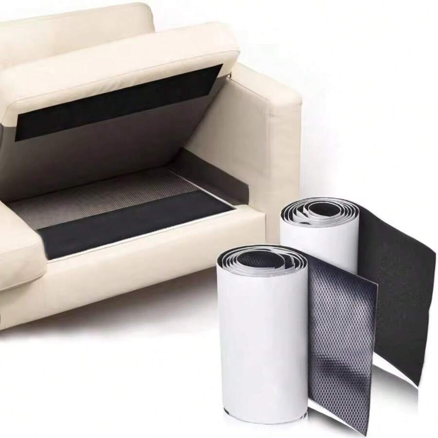 2 Rolls Heavy Duty Hook & Loop Tape Non-Slip Sofa Cushion Tape Strong Adhesive Fastener Tapes Sticky Nylon Sticker,Paste Strips - Multicolor - View 1